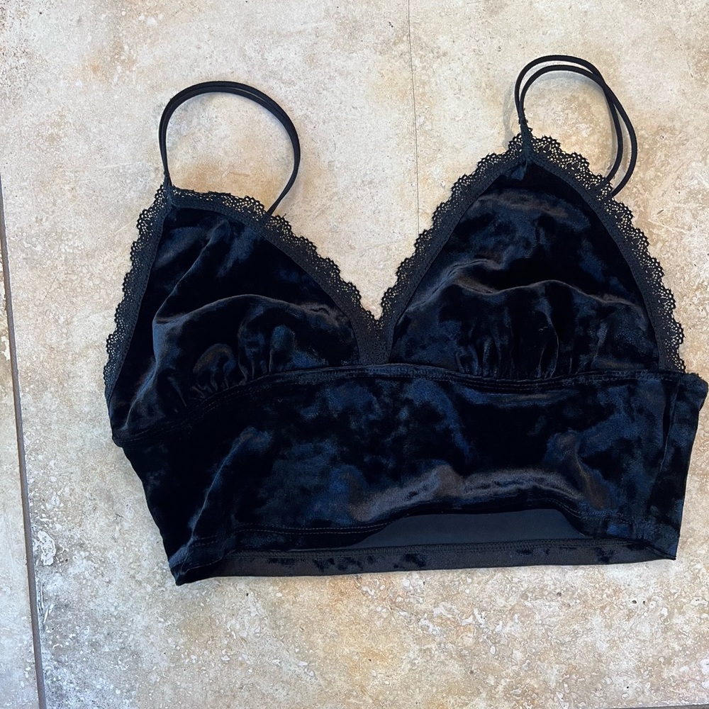 Garage - crushed velvet cami - NWT